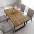 Rustika Rowe -  Dining Table 160x80x76 cm Solid Acacia Wood